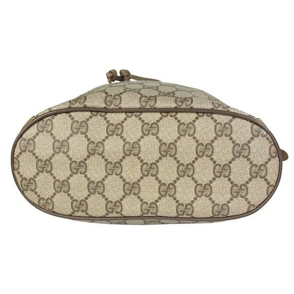 GUCCI Vintage Sherry Line GG Web Drawstring Shoulder Bag - Picture 9 of 15